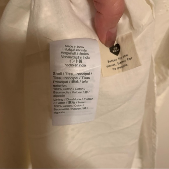 Madewell White Eyelet Tie-Front Midi Dress - Picture 12 of 15